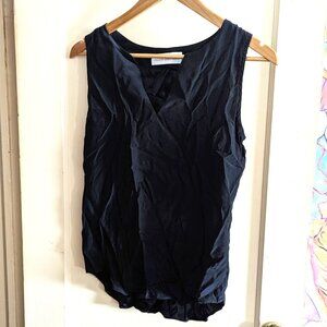 Black Silk Amanda Uprichard Sleeveless Tank